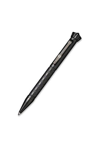 Civivi Coronet Black Titanium Tactical Pen with A Spinner Bearing On Top Kalem