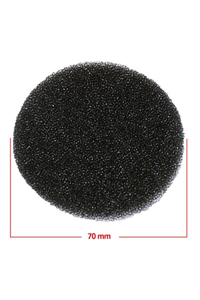 Supervac Filtru rotund pentru aspirator cu burete, potrivit pentru diverse mărci și modele, 70 mm