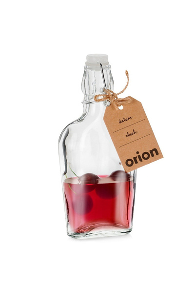 shumee Glass bottle with clip 180 ml