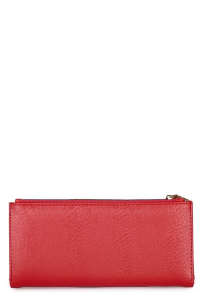 Zühre Red Compartment Wallet Zc027