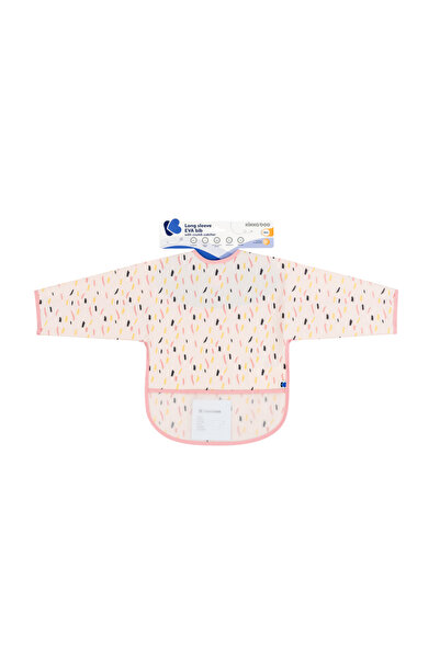 Kikka Boo Baveta impermeabila KikkaBoo cu maneci si buzunar Arty Pink Pattern