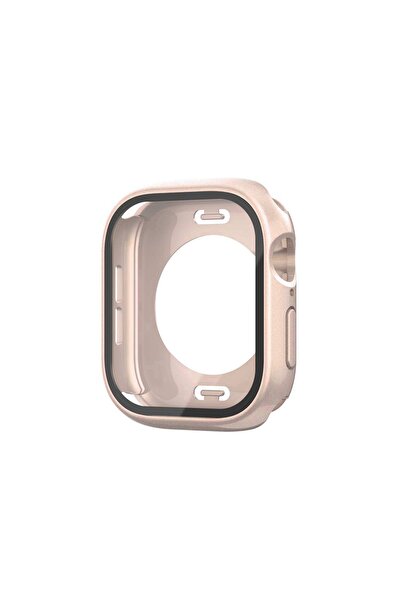 noktaks Apple Watch 10 46mm Compatible-Case Protective Case and Screen Protector Watch Gard 12-Rose Gold-T36054