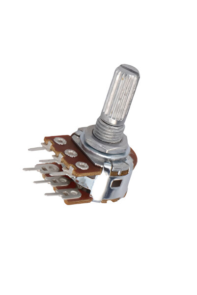 TR 3 Adet B100K 20 MM 6 Ayak STEREO POTANSİYOMETRE