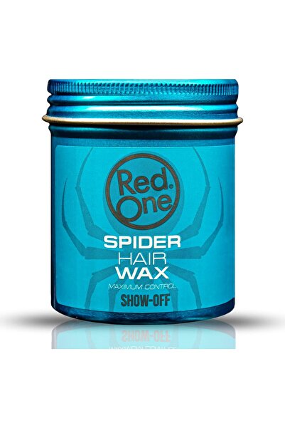 Red One شمع سبايدر واكس من ريد ون لتصفيف الشعر، أزرق، 3.4 أونصة سائلة