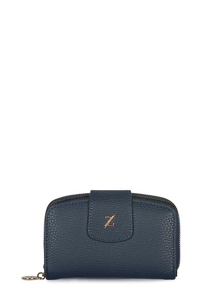 Zühre Navy Blue Mini Wallet Zc022