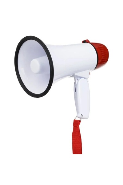 divendi-ro Megafon cu carcasă pliabilă și mâner, efecte vocale și sonore, 10W...
