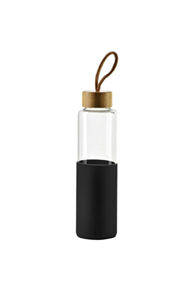 shumee Glass water bottle with silicone sleeve 600 ml