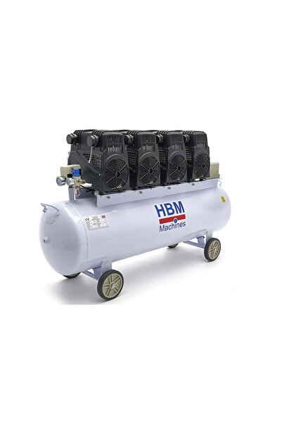 HBM Machines COMPRESOR SILENTIOS CU ZGOMOT REDUS FARA ULEI 200L 8CP HBM MACHINES OLANDA