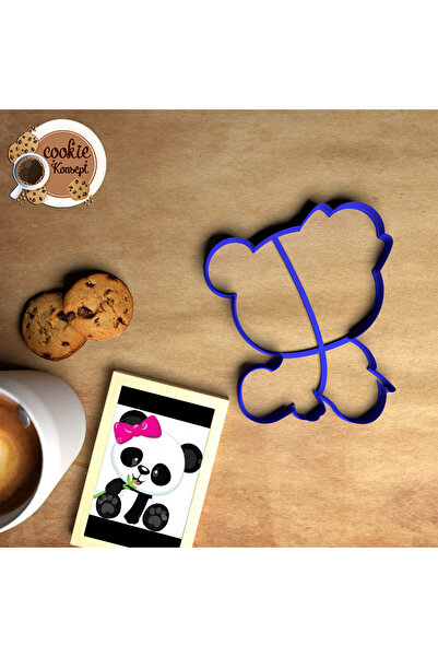 CookieKonsept مجموعة قوالب استحمام الطفل باندا - متوافقة مع البسكويت والعجين ...