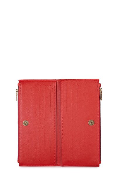 Zühre Red Compartment Wallet Zc027