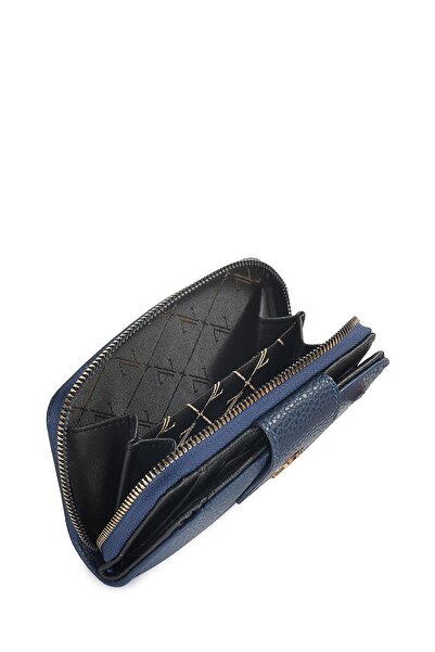 Zühre Navy Blue Mini Wallet Zc022