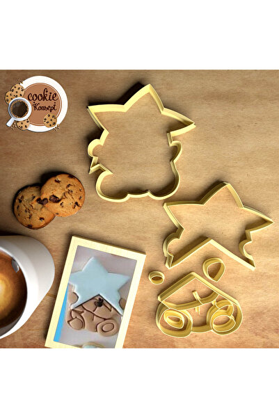 CookieKonsept مجموعة قوالب استحمام الطفل تيدي بير ستار - متوافقة مع الكوكيز و...