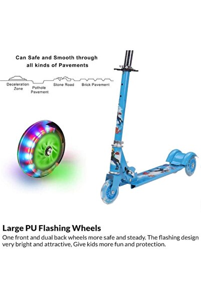 Mixbo Foldable Scooter for Kids, Mixbo, Green