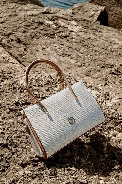 Zühre Cream Hand and Shoulder Bag with Buckle Detail Z0027
