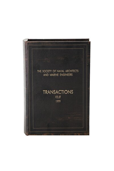 Mudo Concept THE SOCIETY OF NAVAL KİTAP KUTU 14X5X21CM