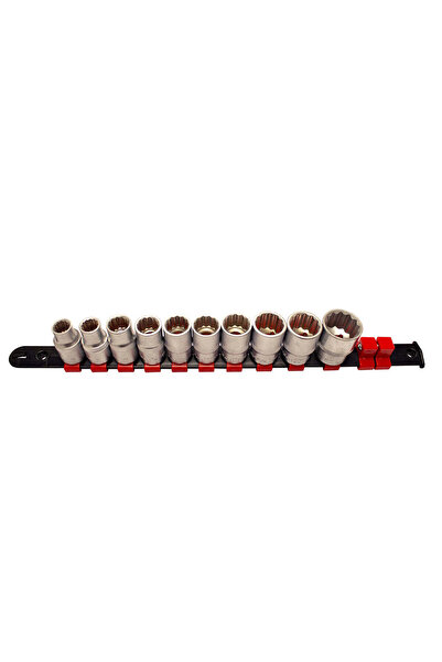 KROFTOOLS BIHEXAGONAL TUBE SET 1/2 10-22MM 10 PIECES