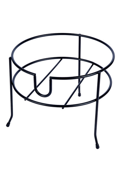 Vilde Suport pentru borcane cu robinet, metal negru, 23 cm