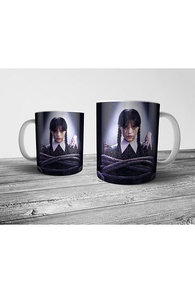 Pixxa Wednesday the 2Nd Season - Addams Family Mug Cup Model 3