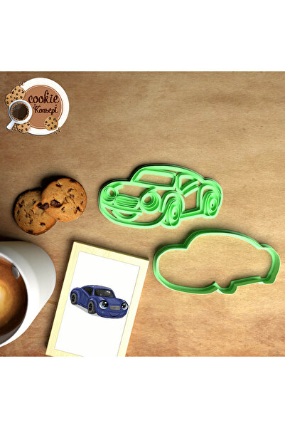 CookieKonsept مجموعة قوالب استحمام الطفل للسيارة - متوافقة مع البسكويت والعجي...