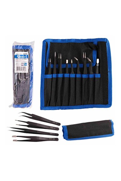 GEKO SET 9 PENSETE METALICE DE PRECIZIE