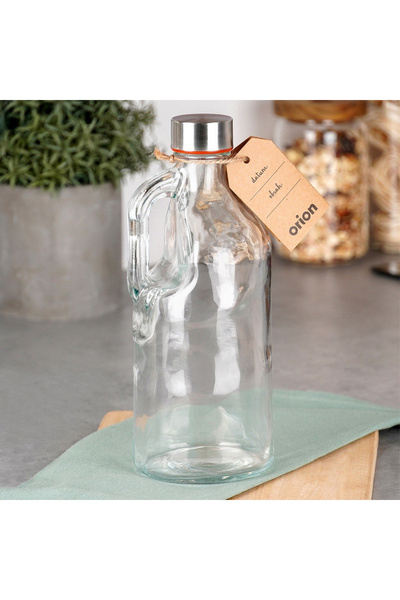 shumee 1.15L glass water bottle