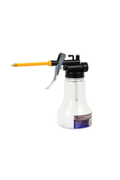 GEKO MINI POMPA MANUALA DE ULEI 250ML TRANSPARENTA