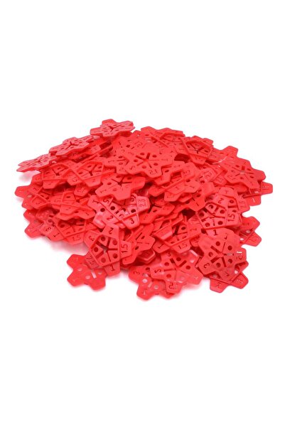 GEKO SET ﻿DISTANTIERE PENTRU GRESIE SI FAIANTA TIP STELUTA 1-3MM 5 IN 1 100 PIESE