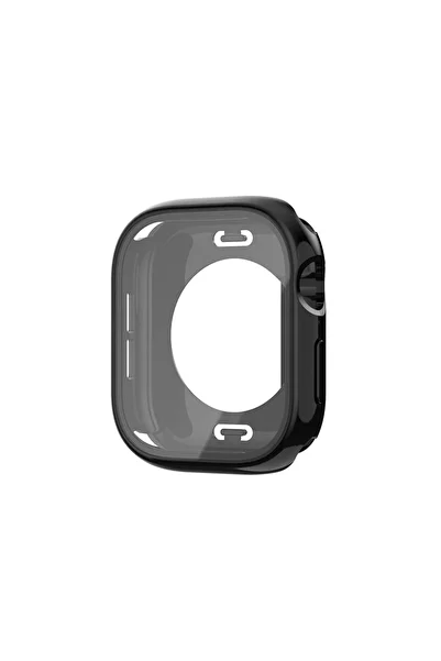 noktaks Apple Watch 10 42mm Compatible - Case Protective Case and Screen Protector Watch Gard 12 - Black - T36053