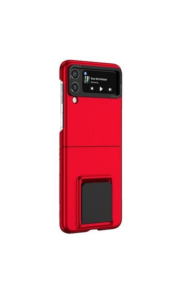 SOHO Protective case, three-dimensional folding, multifunctional, PC, for Samsung Galaxy Z Flip 3, Red