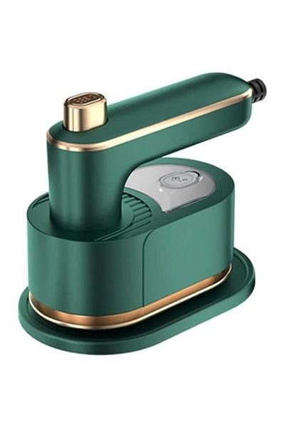 GABIANO Mini Iron, Foldable and Portable, Vertical/Horizontal Steaming, 50 ml, 40W, Green