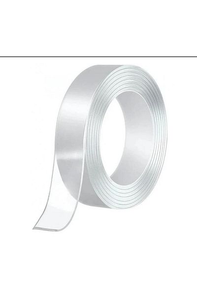 OEM Double-sided adhesive tape, waterproof, silicone, transparent, thickness 2 mm, width 5 cm, length 3