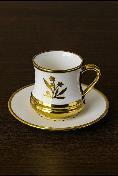 Paçi 6 Person Porcelain Coffee Cup Set