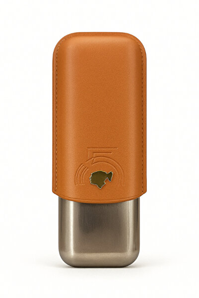 COHİBA 55. Yıl Taba Deri-Metal İkili Puro Kılıfı