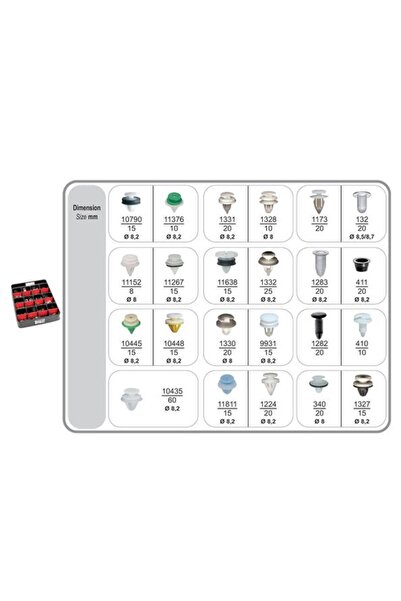 RESTAGRAF Set de întinzătoare 70401