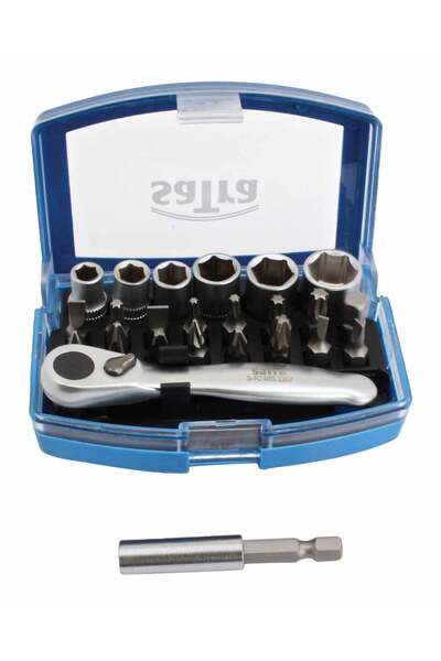 Techman TRUSA CLICHET CU TUBULARE SI BITI 1/4 24 PIESE