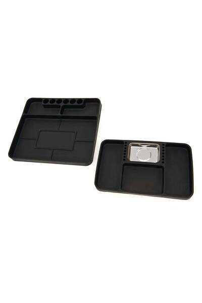 HBM Machines SET OF 2 TOOL ORGANIZATION BOXES 272X240X25 MM, ROBUST, MAGNETIC, FOR STORAGE OF TOOLS AND PARTS,…