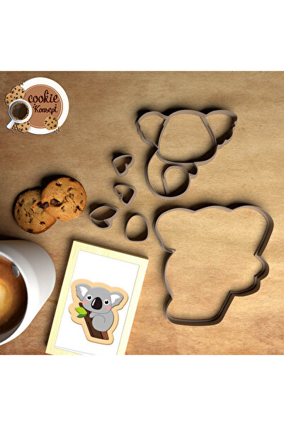 CookieKonsept مجموعة قوالب استحمام الطفل كوالا # 2 – متوافق مع الكوكيز والعجي...