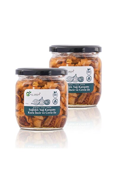 Allgreen عبوة من قطعتين: زيتون جوزي زيتون مجفف |   مزيج من الزيوت الصحية المم...