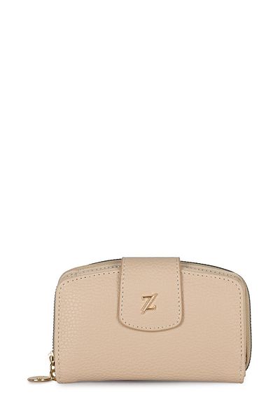 Zühre K.Beige Mini Wallet Zc022