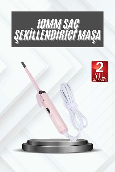 Kanonik Education Afro Wave Curly Thin Hair Curling Iron 10mm Hair Styler