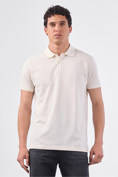 Dufy White Plain Men's T-Shirt - Slim Fit