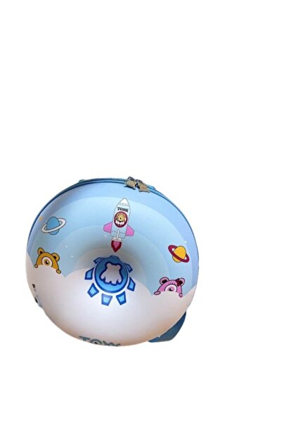 OEM Ghiozdan Gradinita model Gogoasa 3D nave spatianle, 27,7 x 12,6 cm, albastru