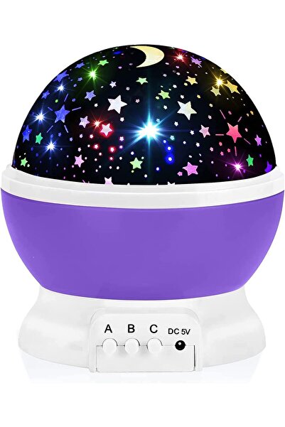 Hype Store ı Gökyüzü Projeksiyon Gece Lambası Yıldızlı Gece Lambası Dekoratif...