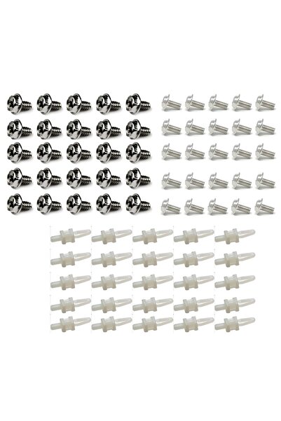 Hype Store , Bilgisayar Montaj Vidaları 25'er adet set (Toplam 75 adet). Kasa...