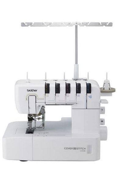 Brother CV3550 Upper Cover Machine, 1000 stitches/min (White)