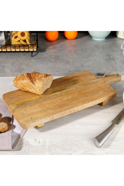 shumee Wooden serving board with MANGO legs 50x21 cm