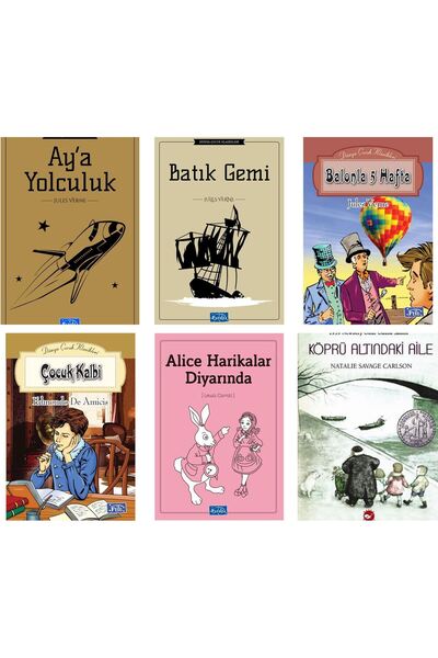 Beyaz Balina Yayınları Köprü Altındaki Aile Ortaokul Düzeyi 6 Kitap set