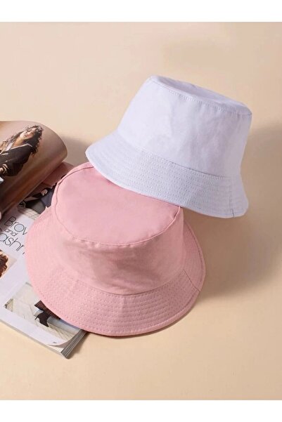 caxis Set de 2 pălării de pescar cu găleată unisex