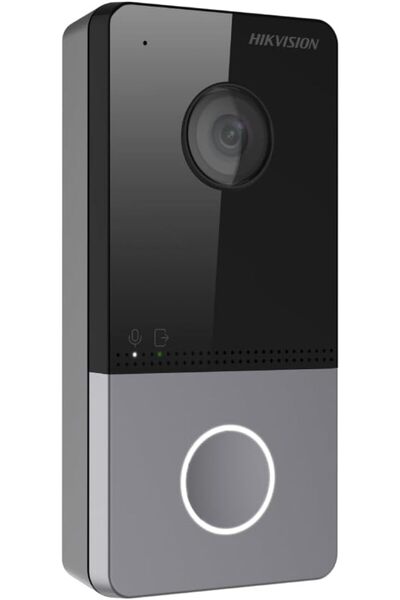 Hepta Collection HIKVISION DS-KV6113-WPE1 Tekli IP İnterkom Zil Paneli