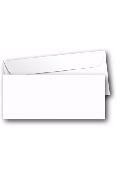 Genel Markalar Diplomat Beyaz Zarf 200'LÜ 105x240 mm (4.13x9.45 inches) Çıtçı...